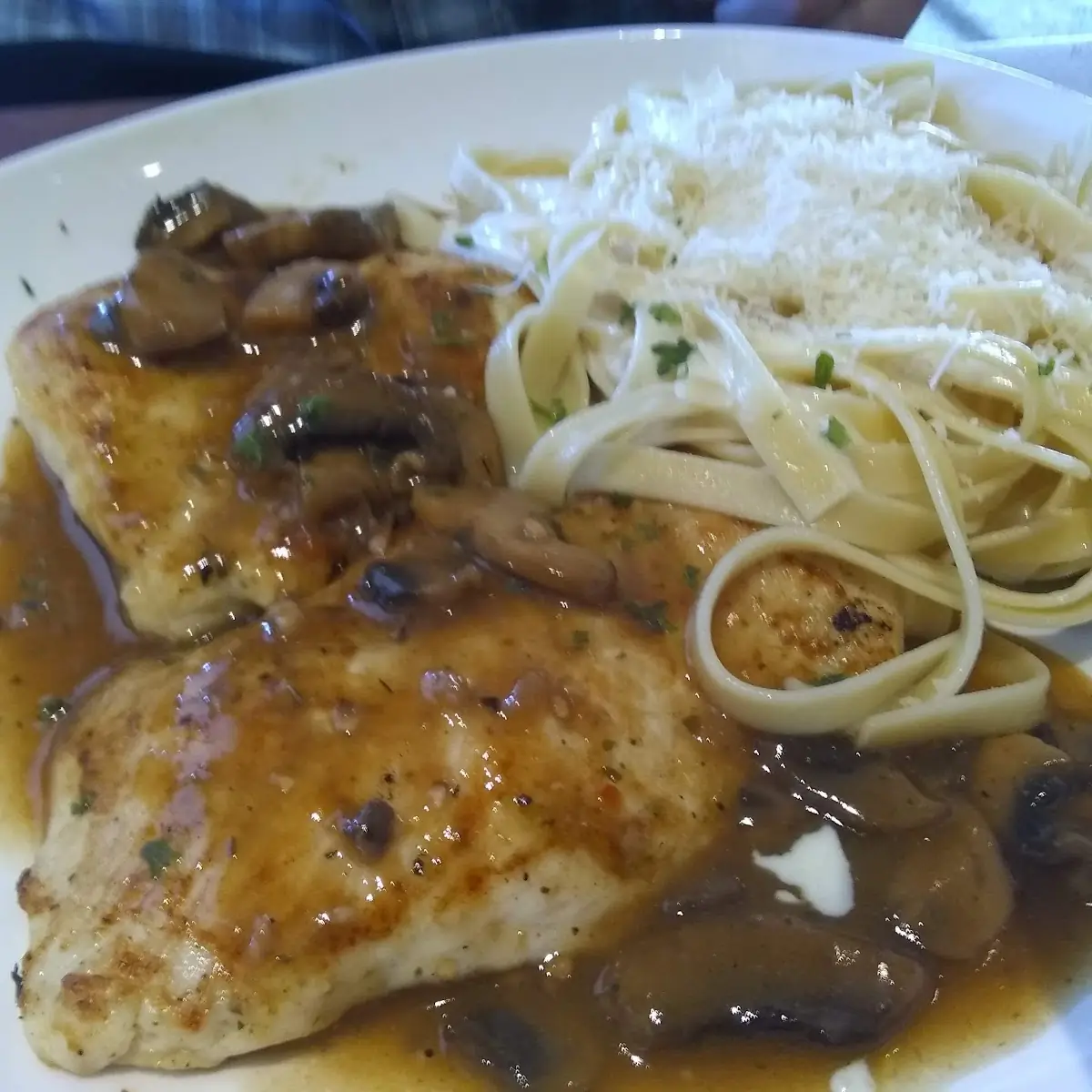 Stuffed Chicken Marsala