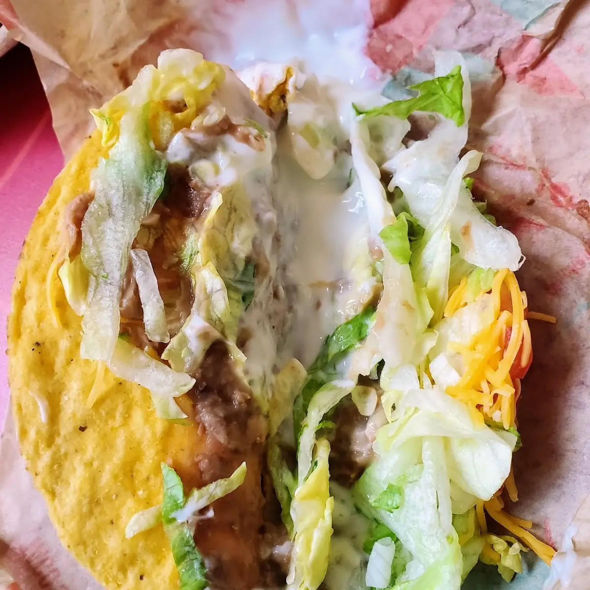 Beef Taco That's Beans