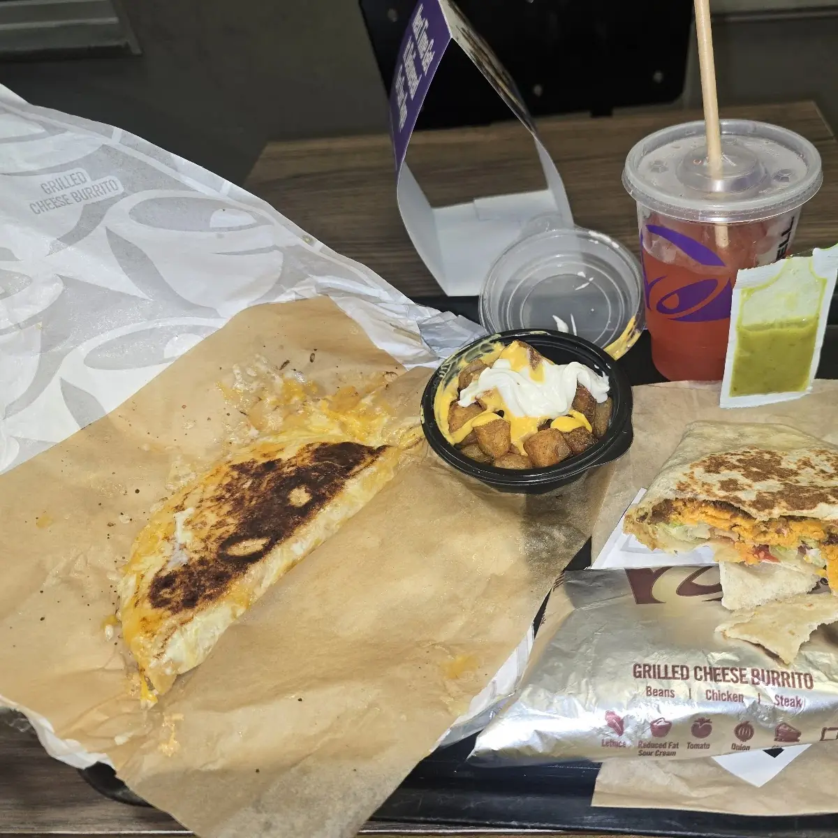 Crunch Wraps & Crispy Chicken Taco