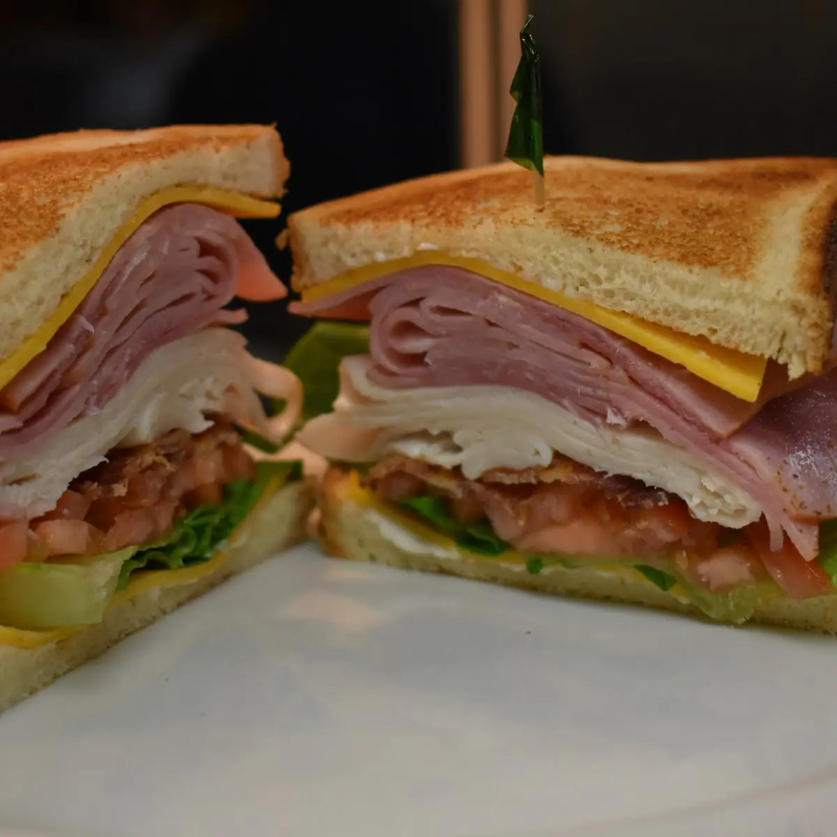 Turkey Bacon Cheddar Sandwich