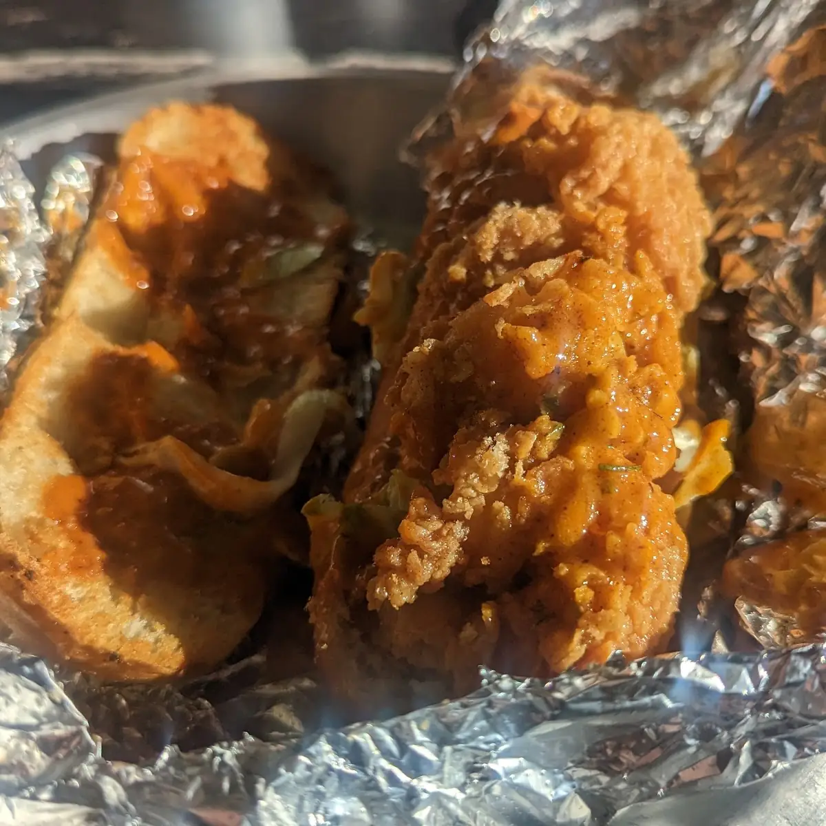 Shrimp Poboy Sandwich