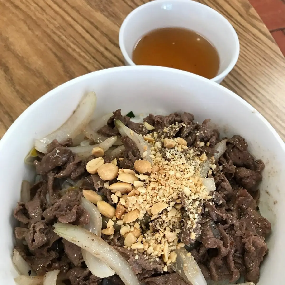 Bun Bo Xao - Beef Vermicelli Bowl