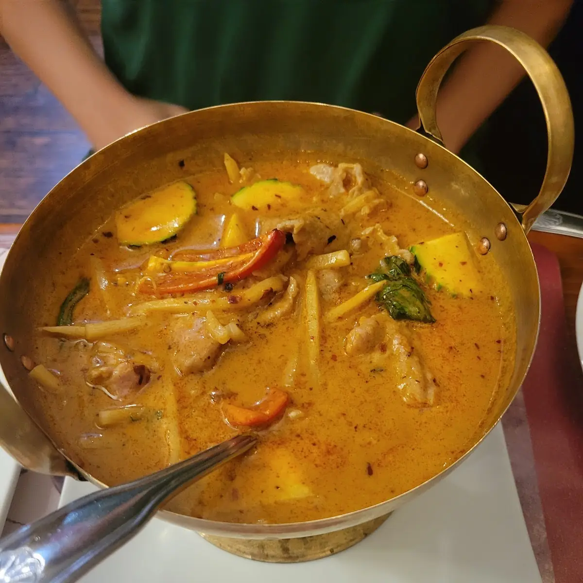 Massaman Curry with Fried Tofu