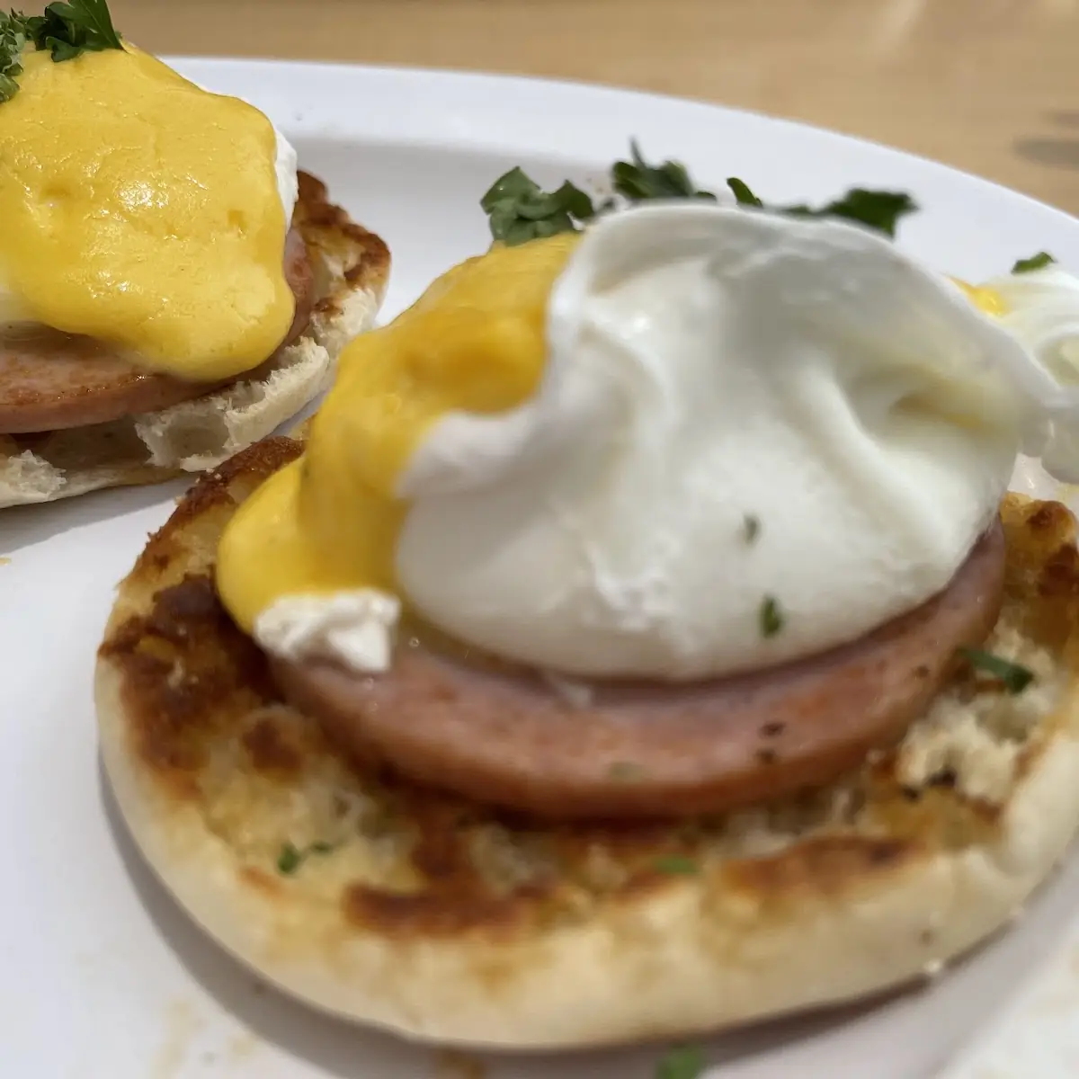 Double Traditional Eggs Benedict