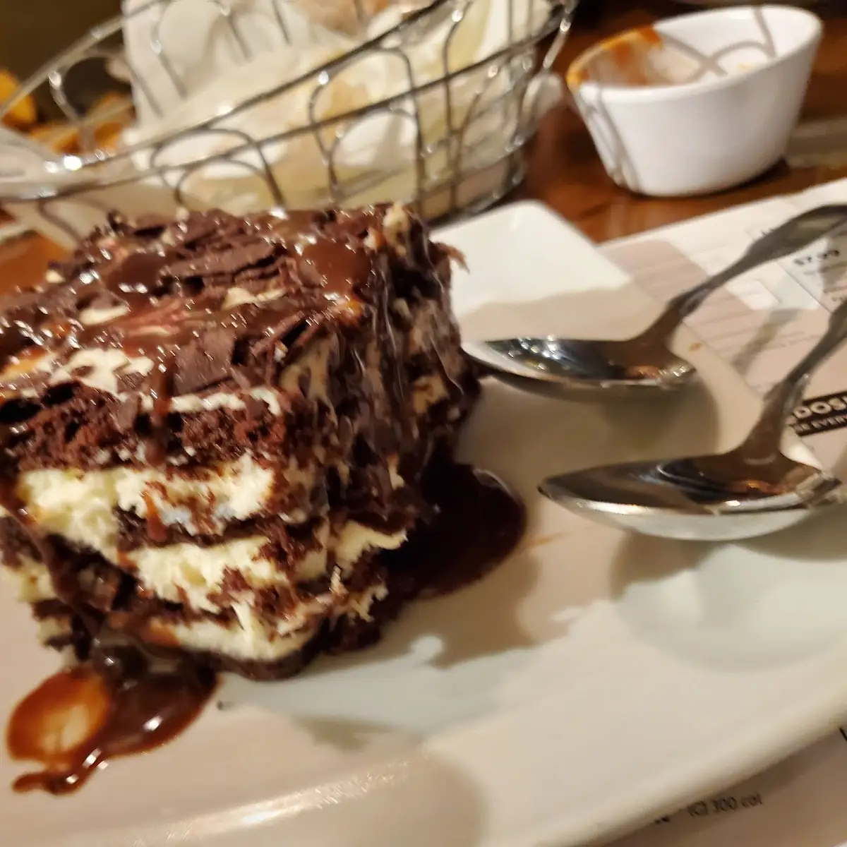 Chocolate Brownie Lasagna