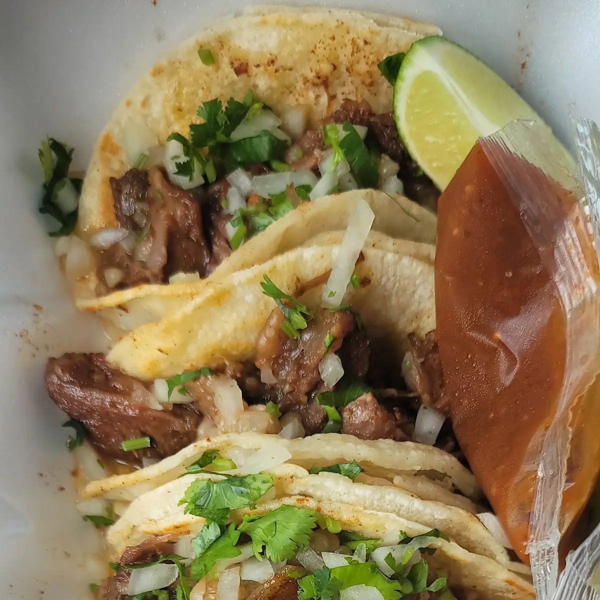 Chicken Soft Tacos