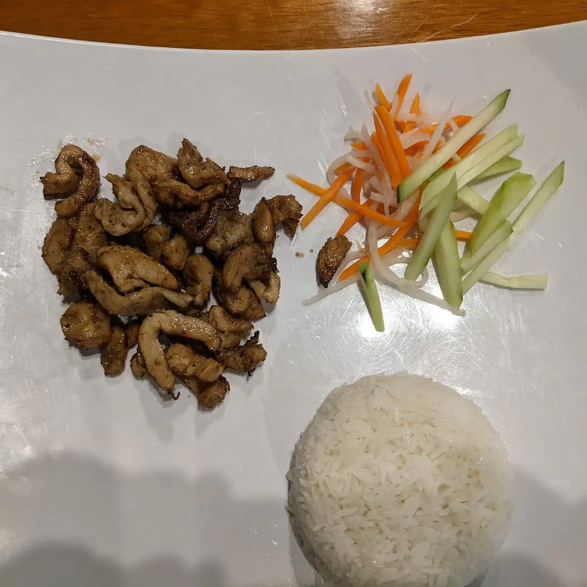 Grilled Chicken with Steamed Rice