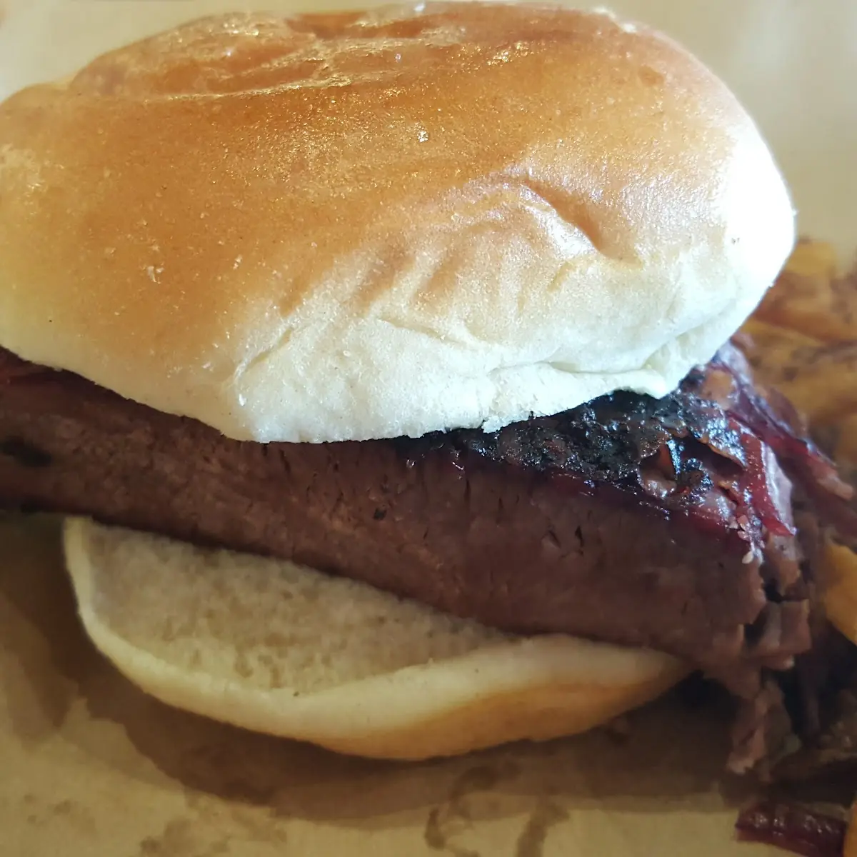 Lean Brisket Sandwich