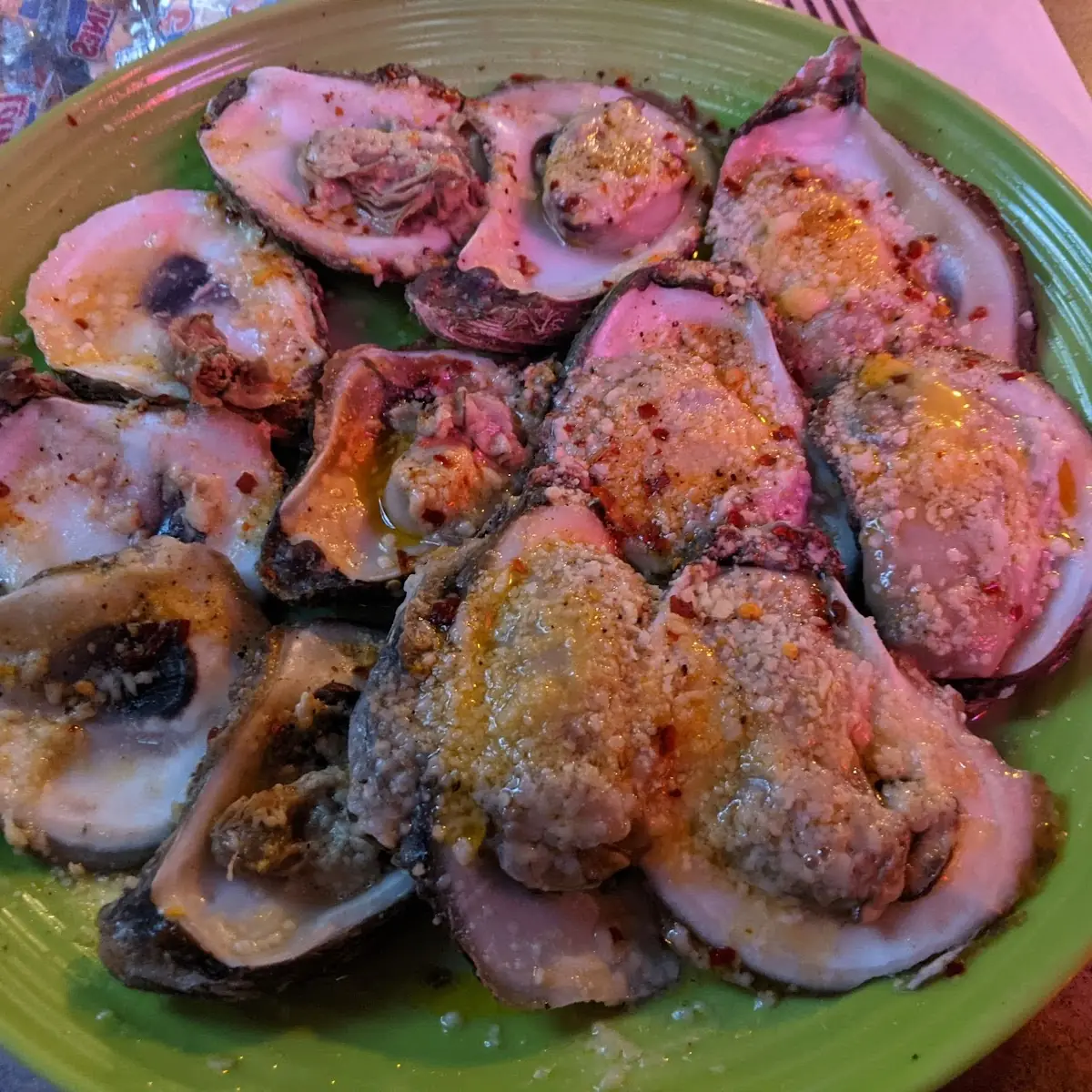 Cajun Baked Oysters