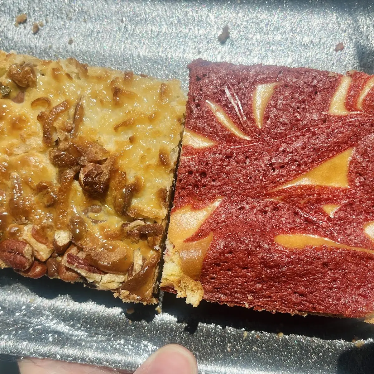 Raspberry Cheesecake Square