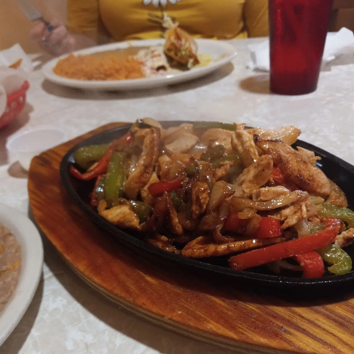 Sizzling Chicken Fajitas