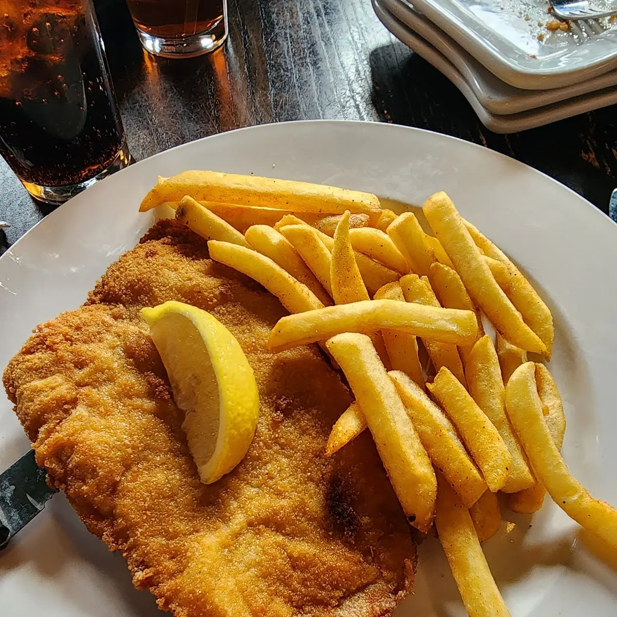 Pork schnitzel