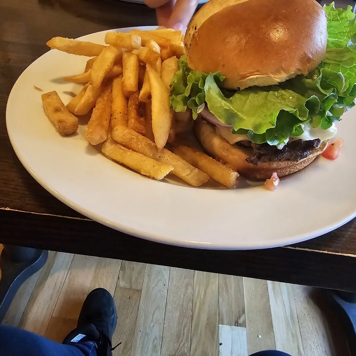 Texas Burger and Fries