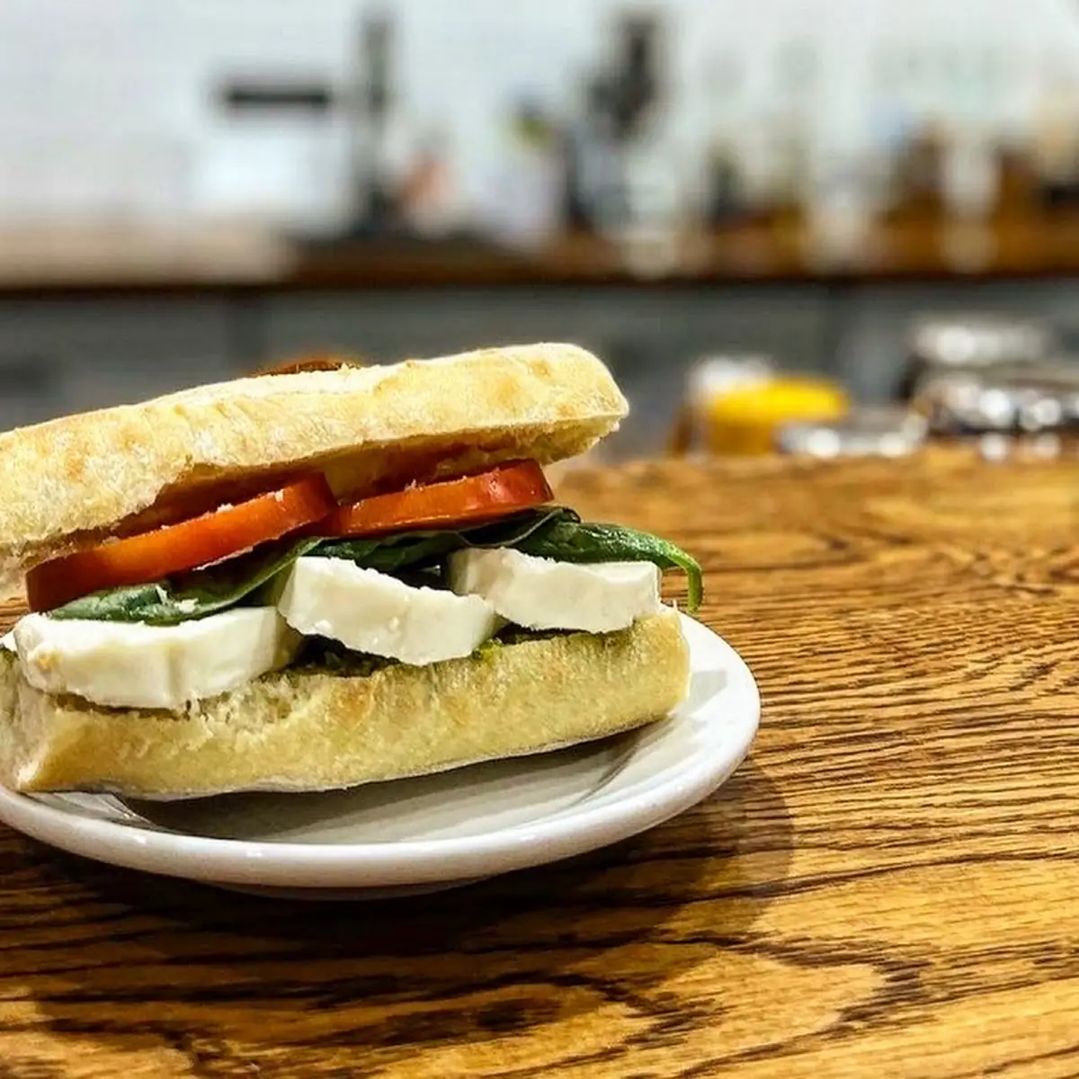 Toasted Caprese Sandwich