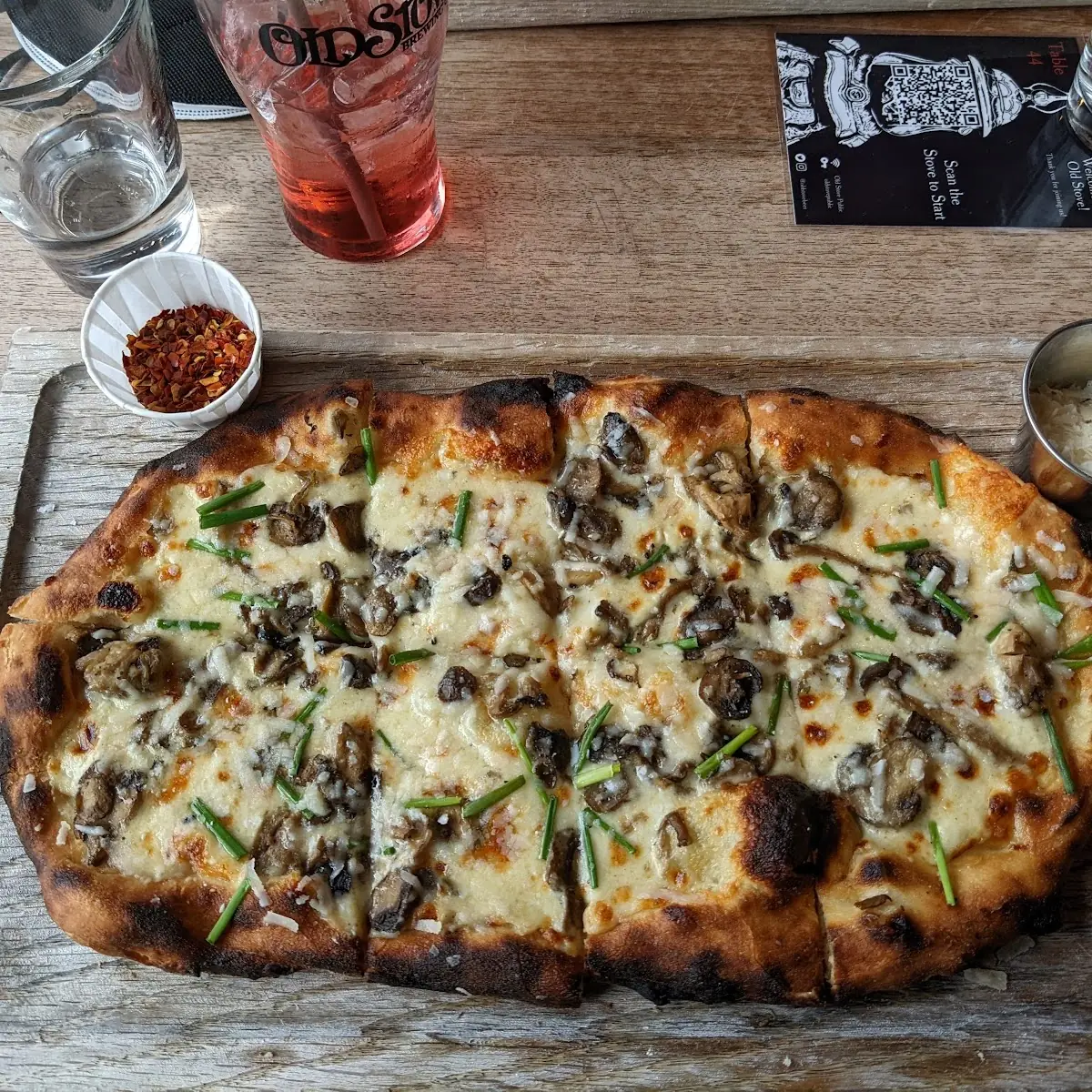 Truffle Mushroom Pizza
