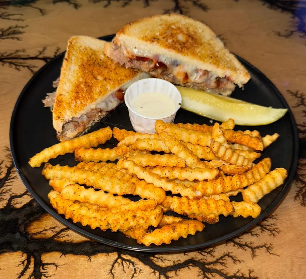 Blackberry BBQ Grilled Cheese