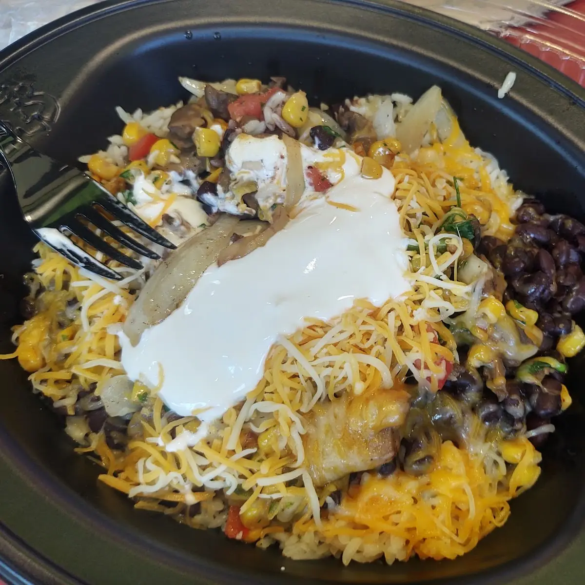 Vegetarian Earmuff Rice Bowl