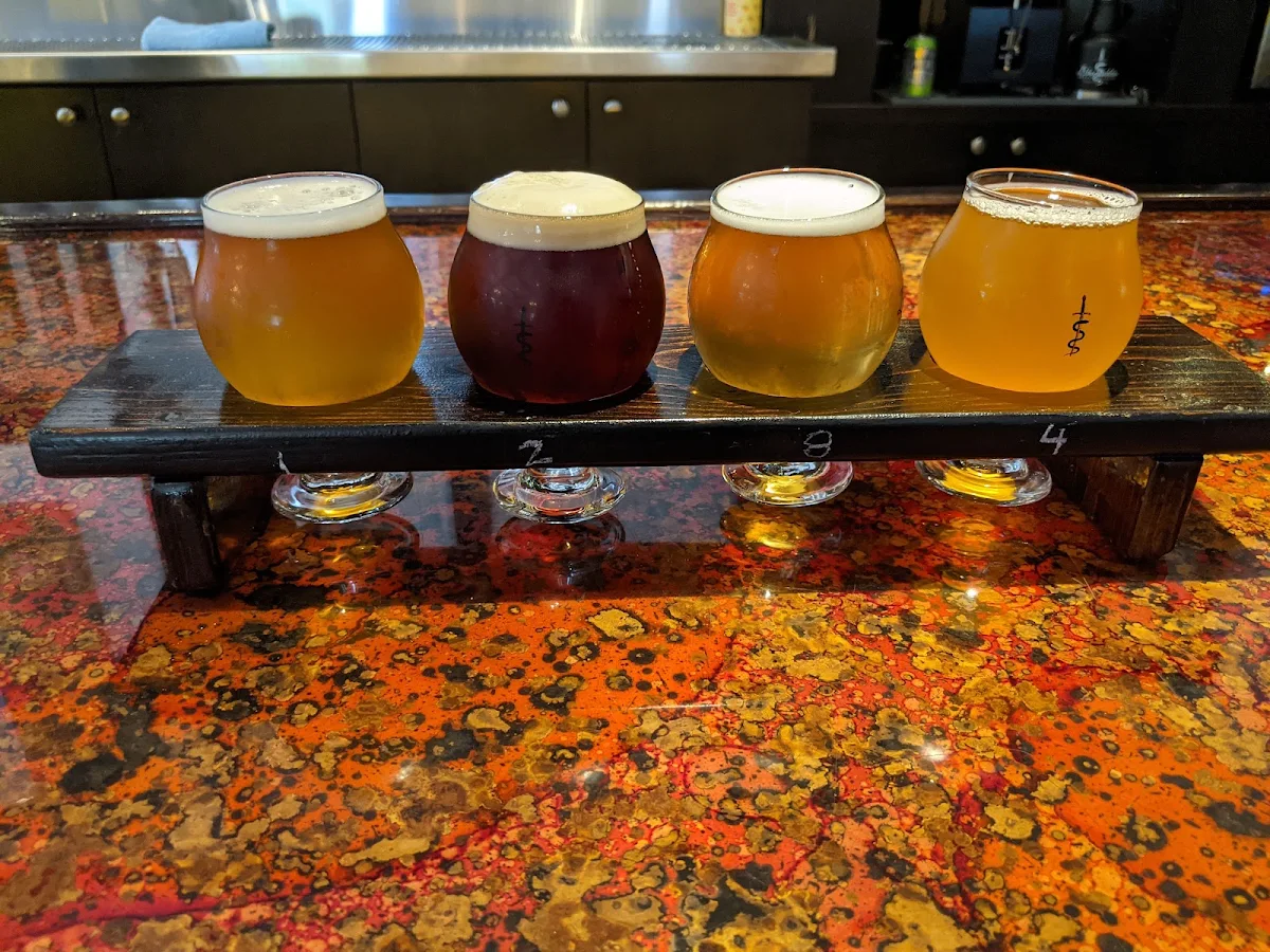 Dark Craft Beer Flight