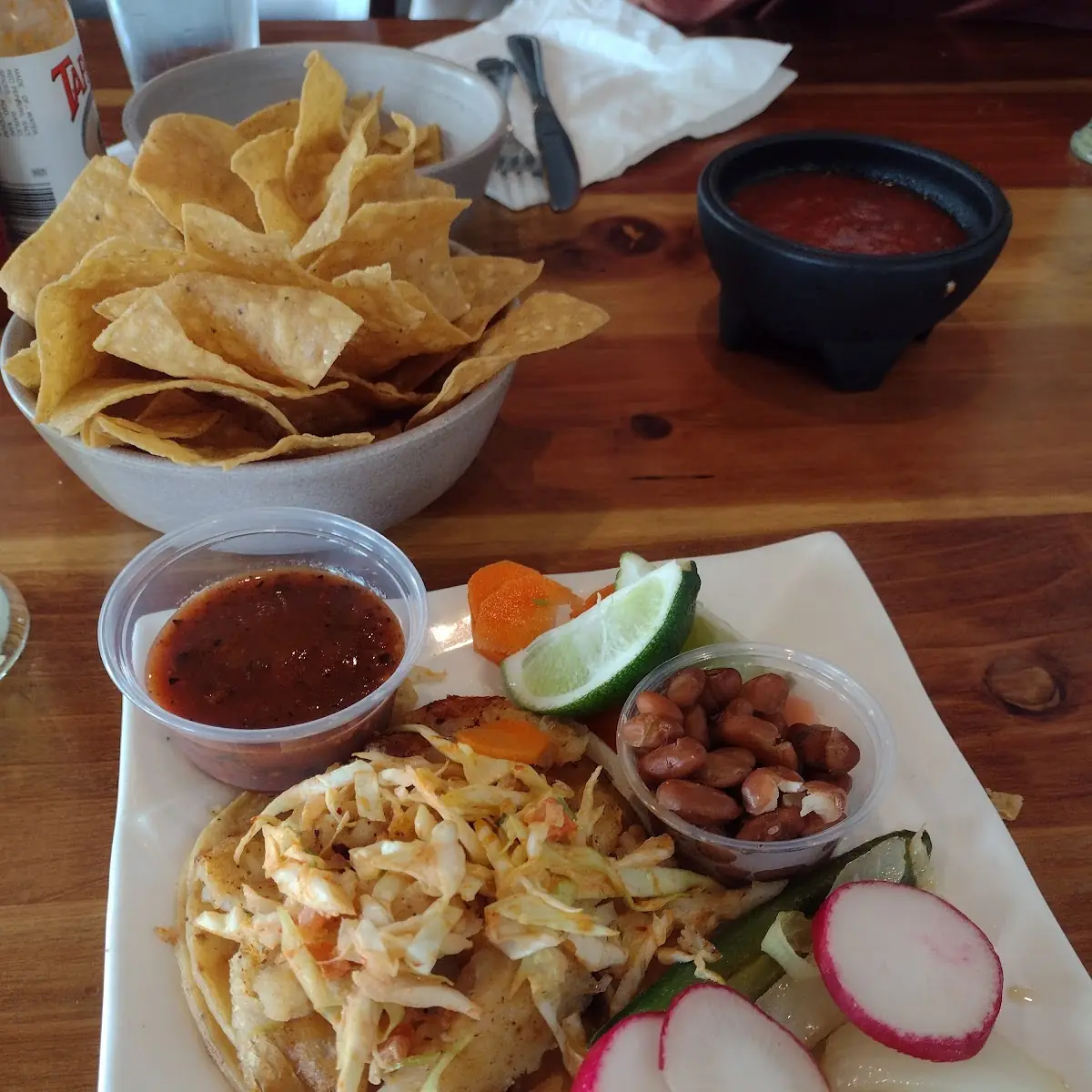 Beer Battered Fish Tacos