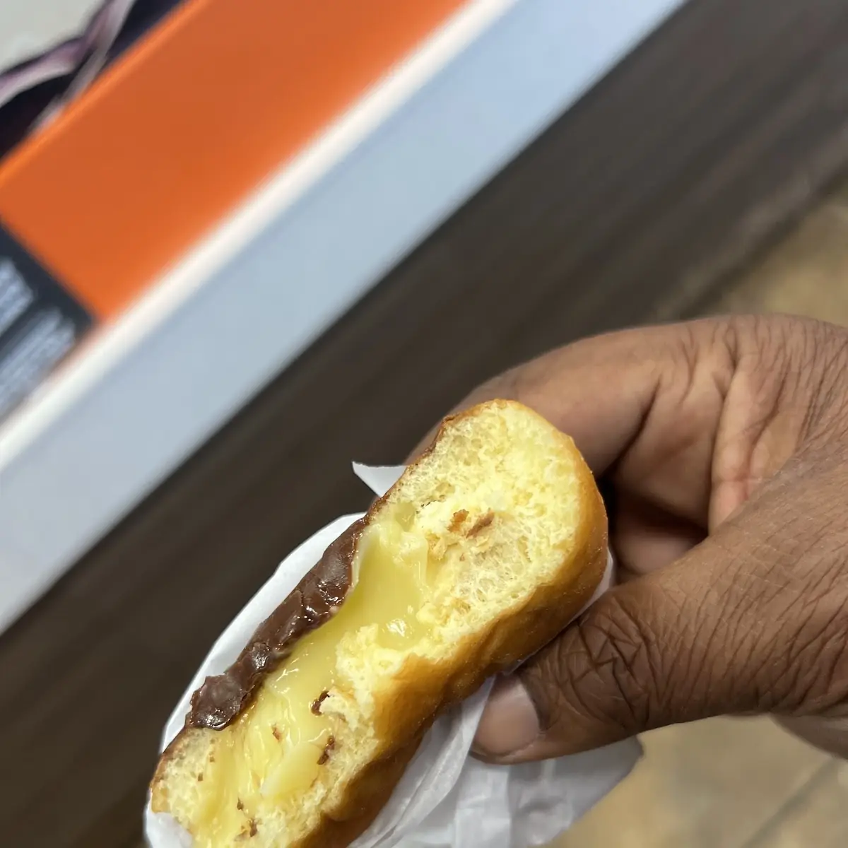 Lemon Filled Doughnut