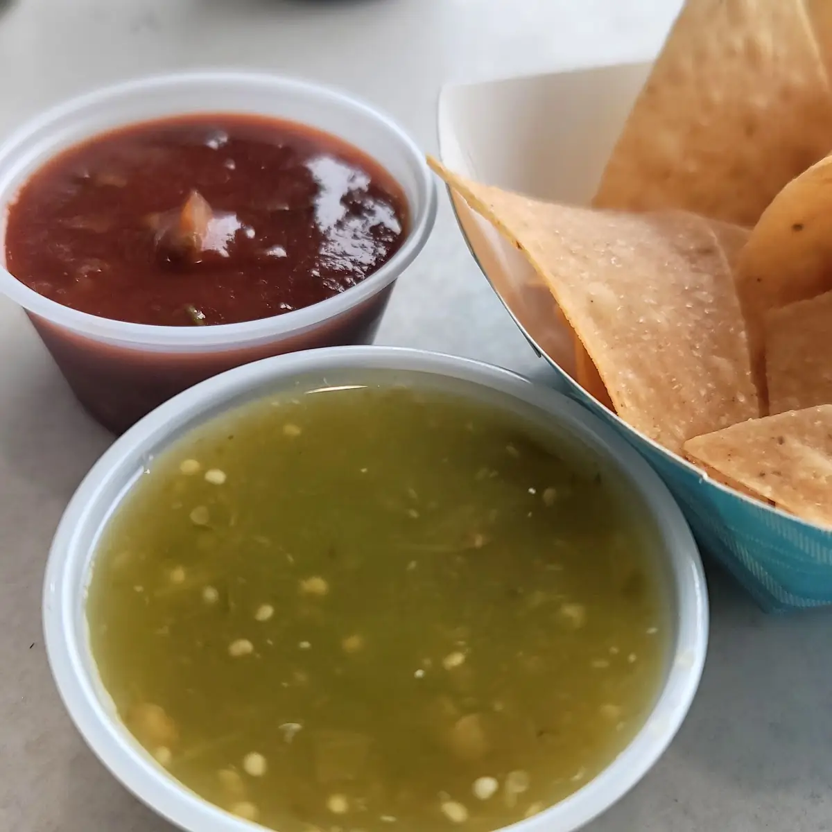 Chips Salsa Verde