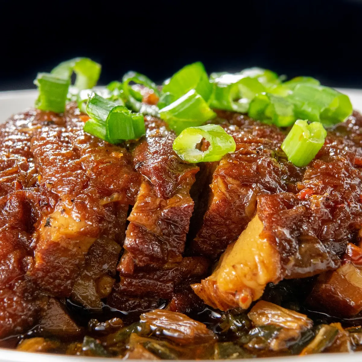 Braised Pork Belly Spicy
