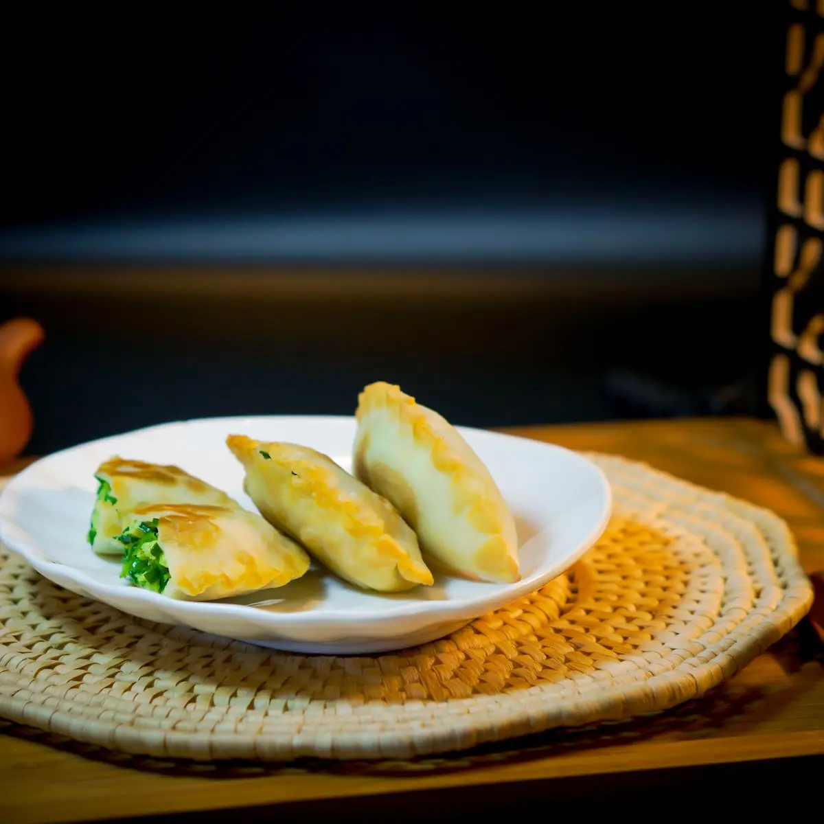 Snow Flake Pan Fried Dumpling 8