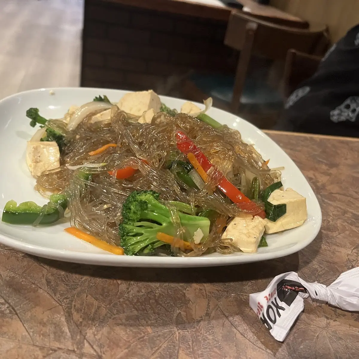 Japchae with Rice