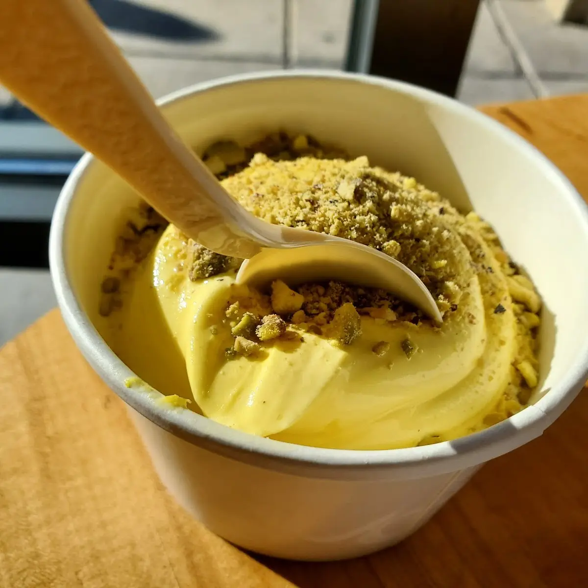 Saffron Soft Serve