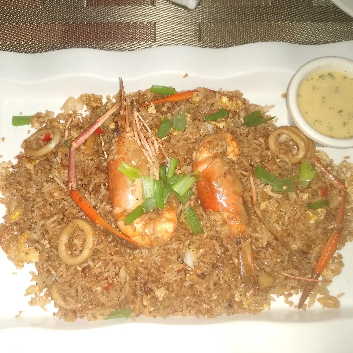 Arroz Chaufa De Mariscos