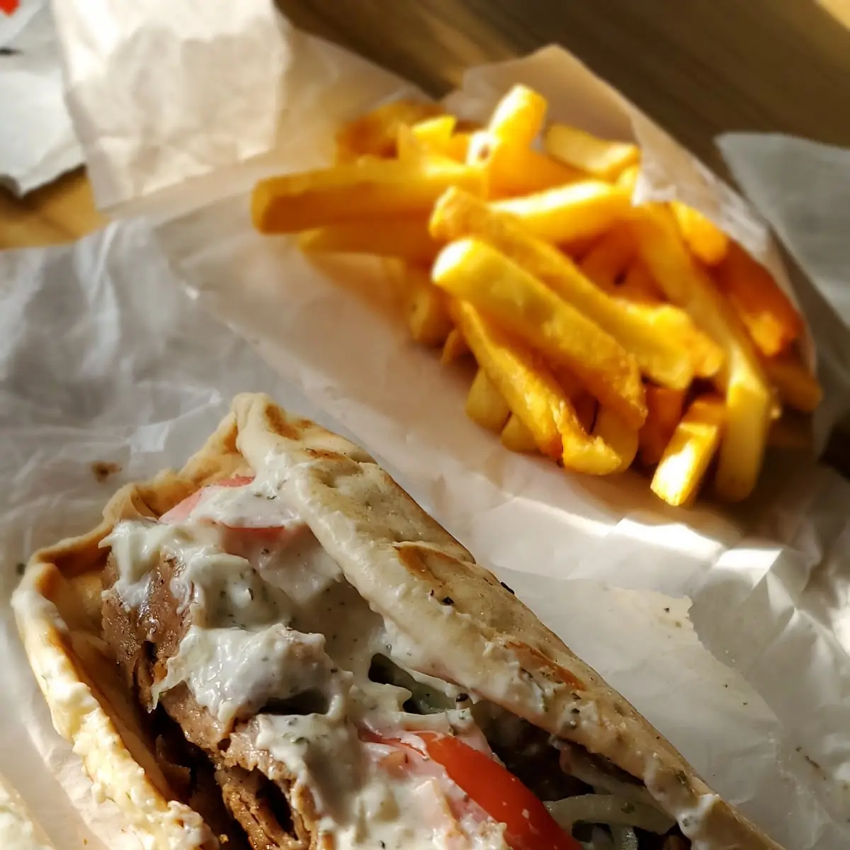 Lamb and Beef Gyro