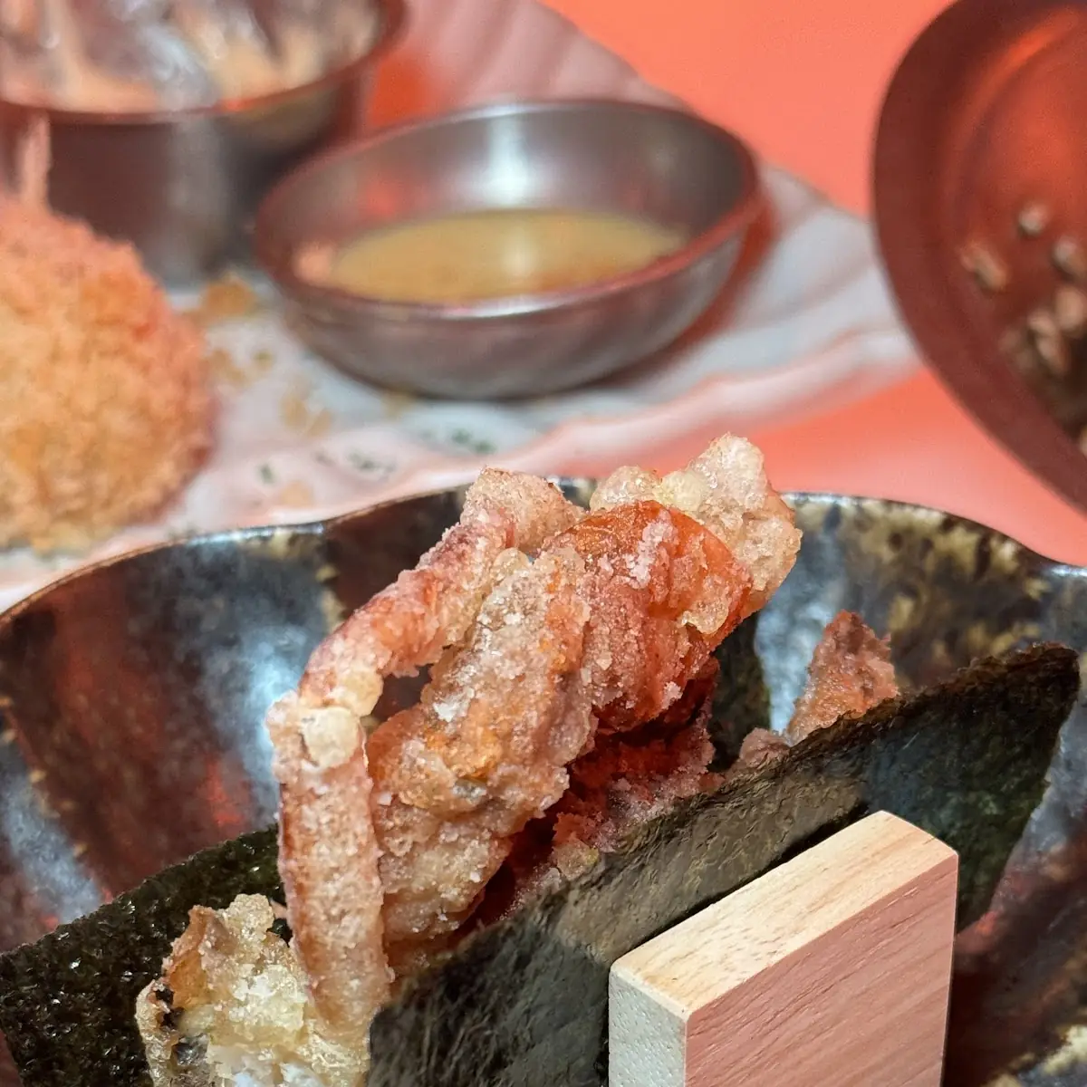 Soft Shell Crab Handroll