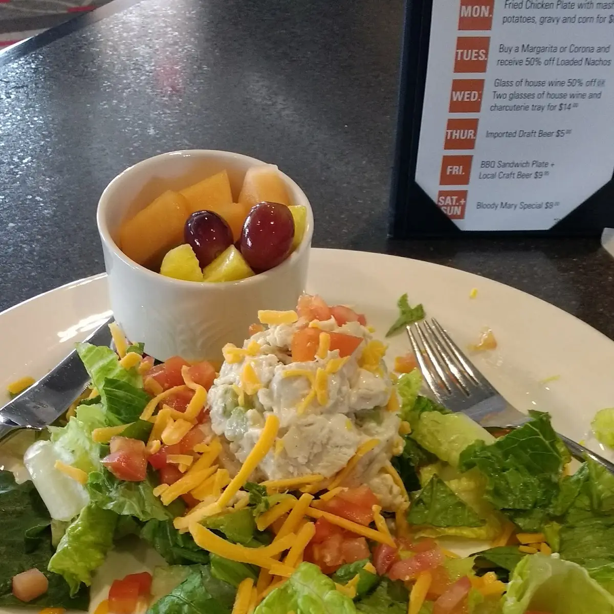 Chicken Salad with Green Salad