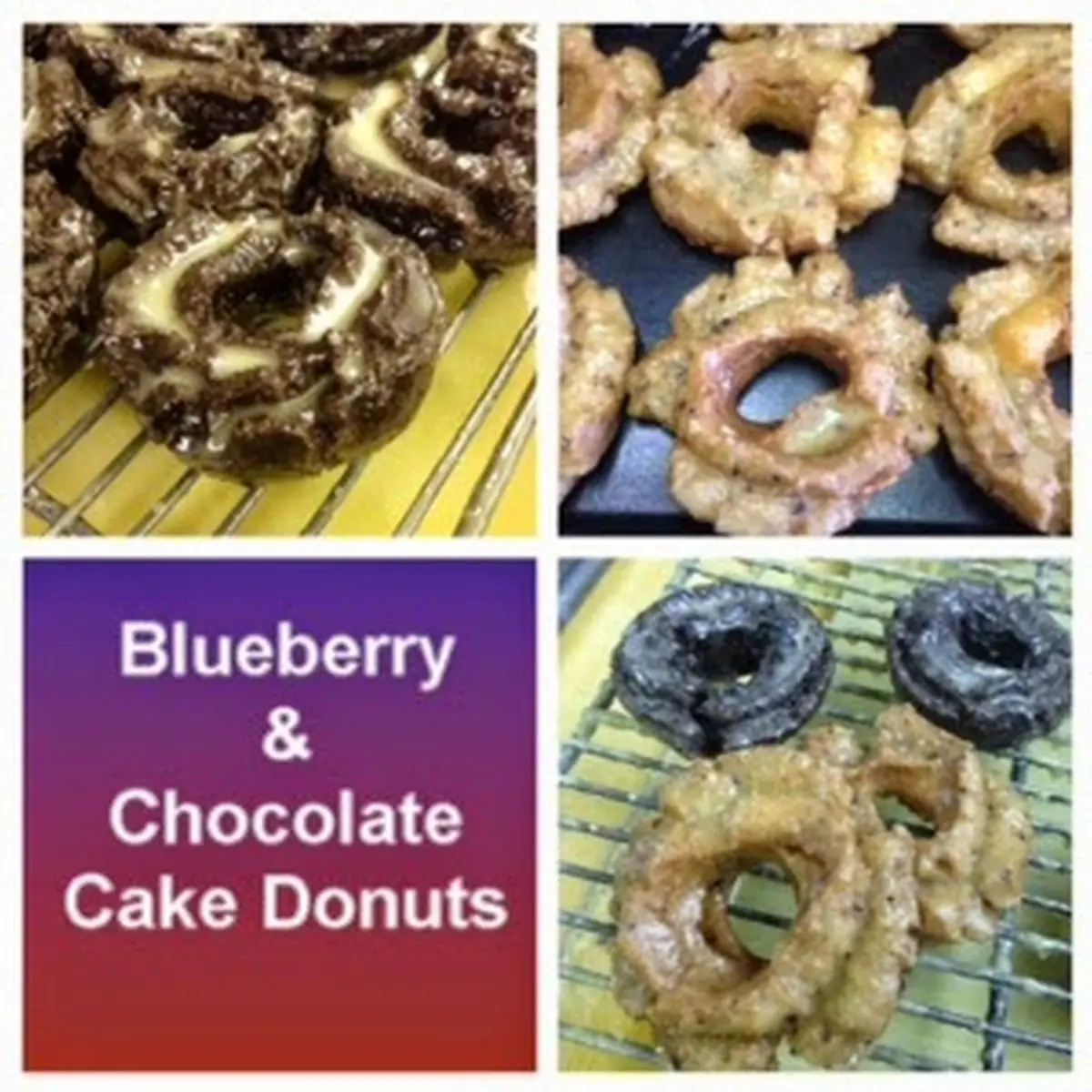 Chocolate Ring Glazed Old Fashioned