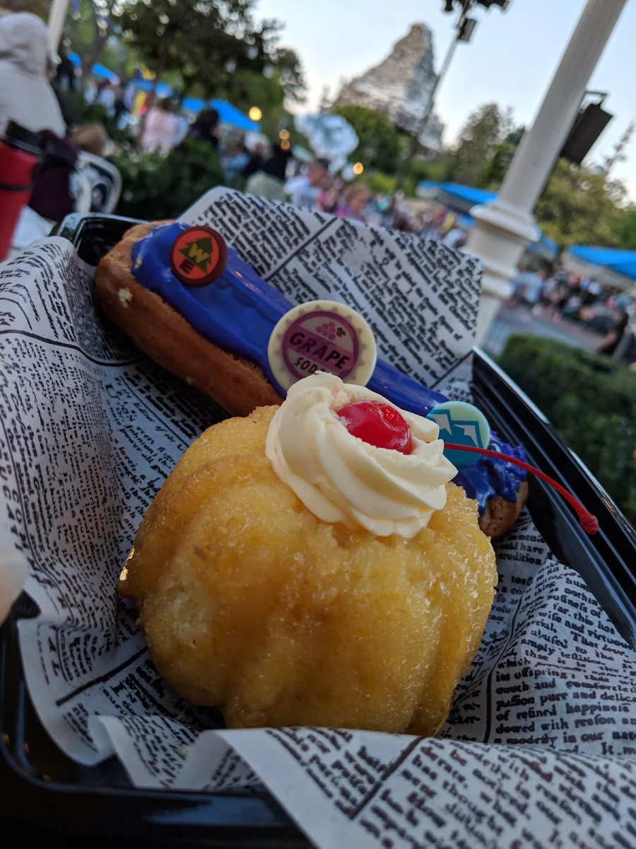 Pineapple Bundt Cake and PB & J Eclair