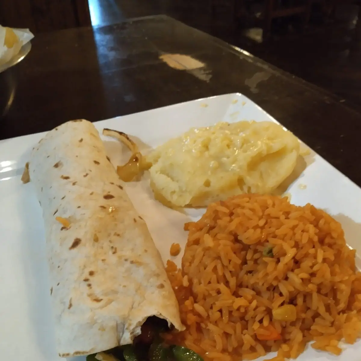Seafood Burrito