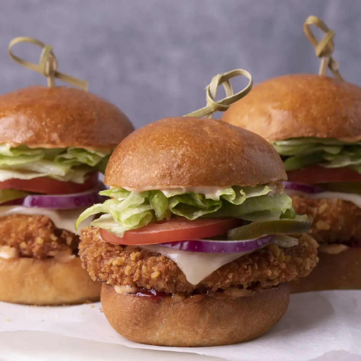 Mini Crispy Chicken Sandwiches