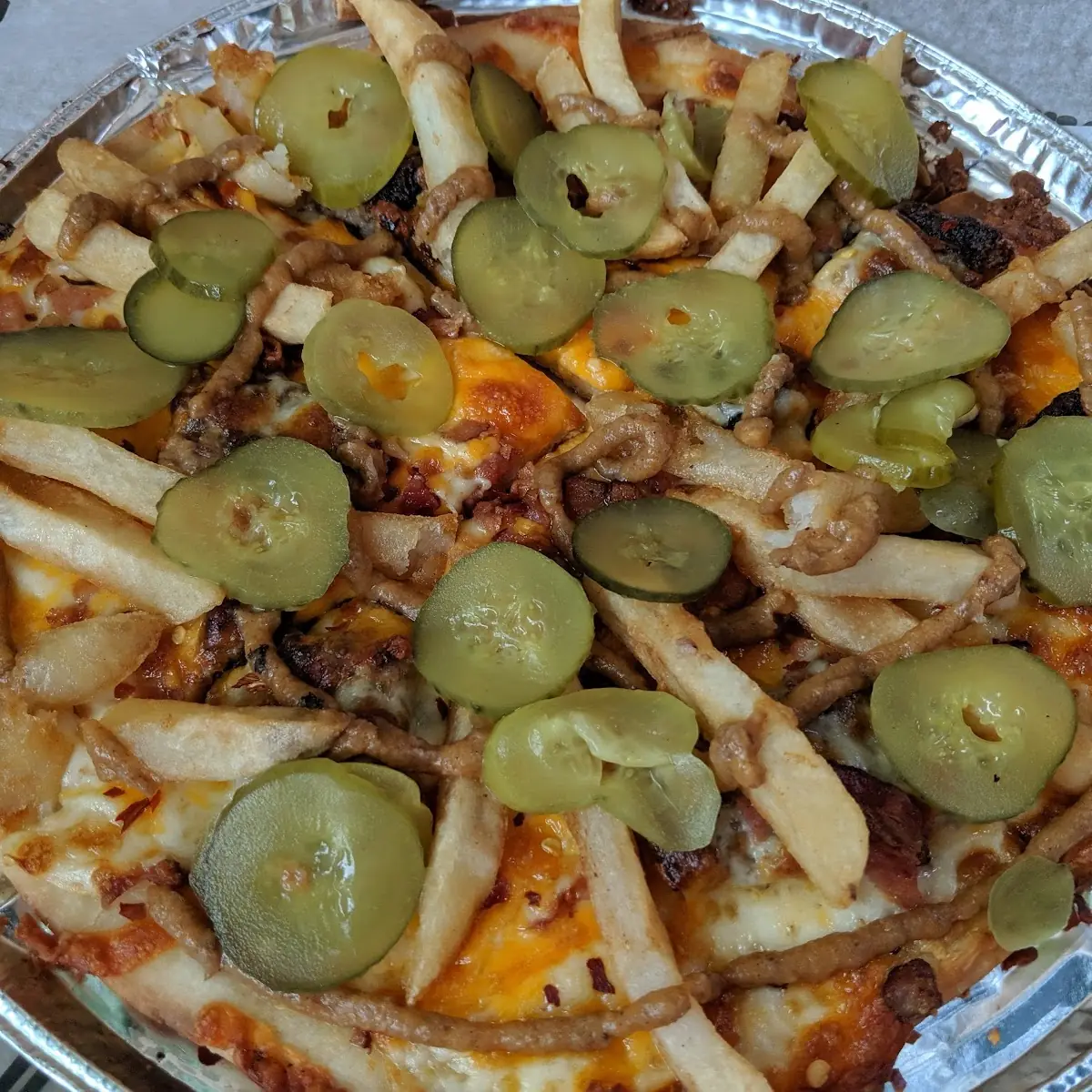 Chili Sauce Pizza