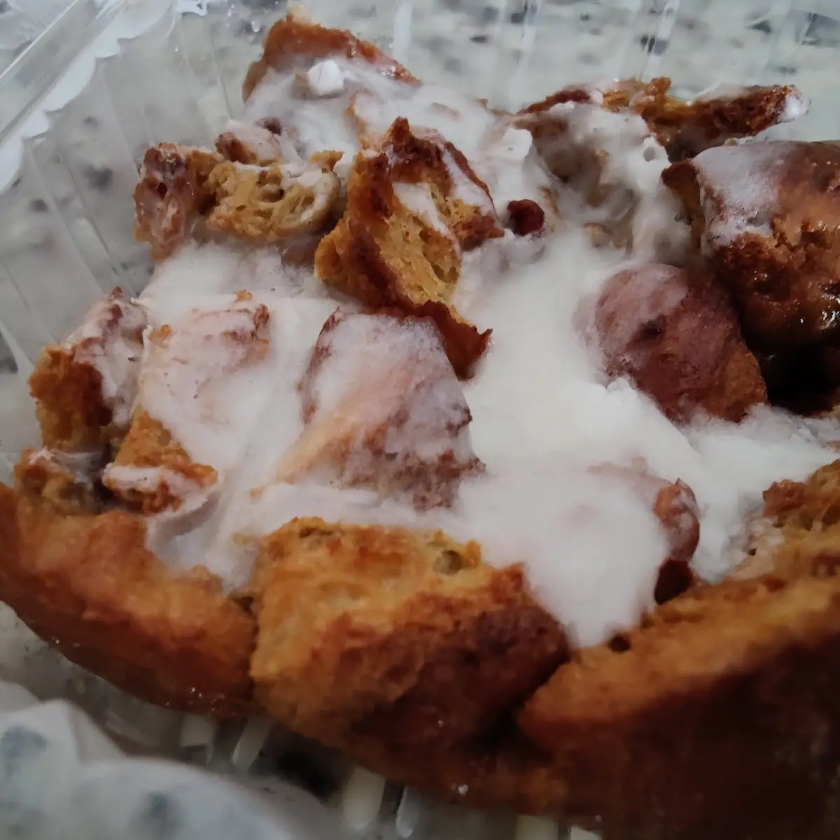 Sticky Bun Bread Pudding