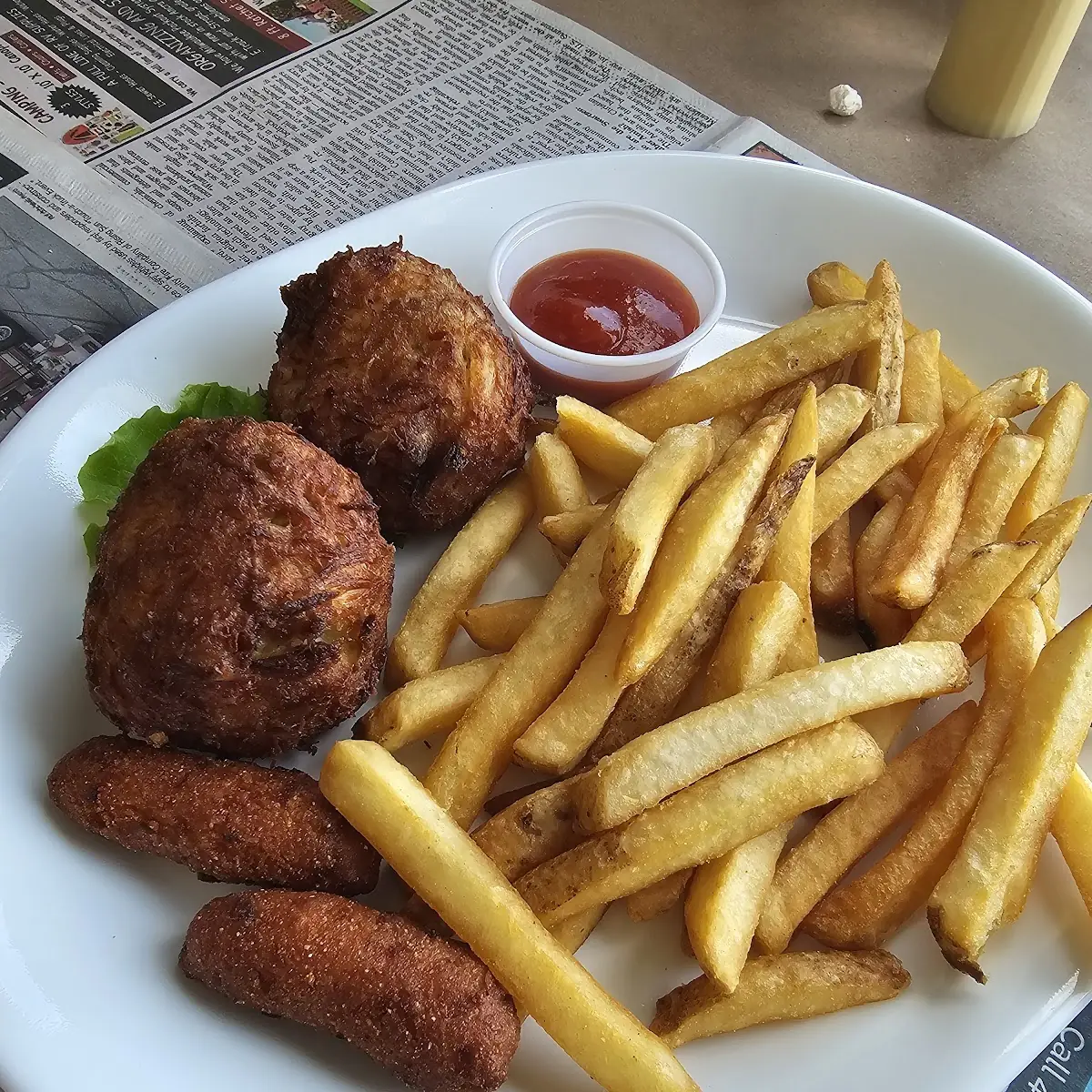 Crab Cake Platter