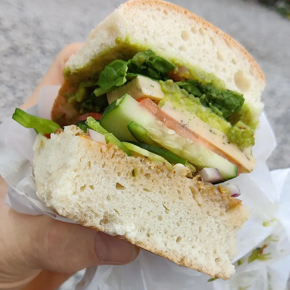 Vegetarian Cheese Sandwich