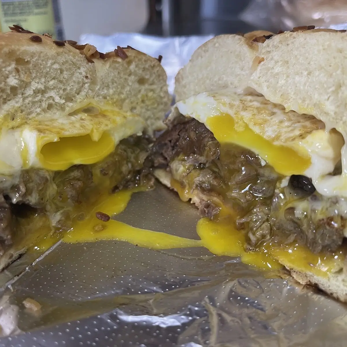 Steak Egg and Cheese