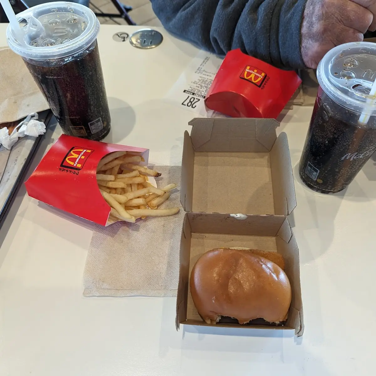 Fish Fillet and Medium Fries