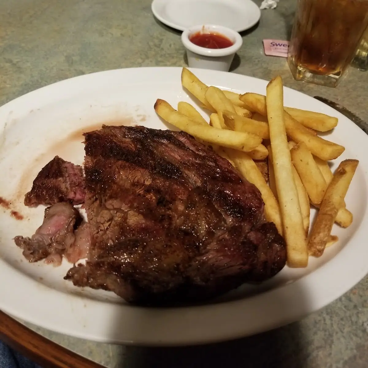 Ribeye Steak and Fries