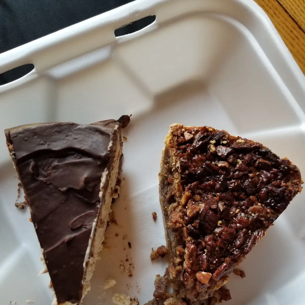 Bailey's Cheesecake & Bourbon Pecan Pie