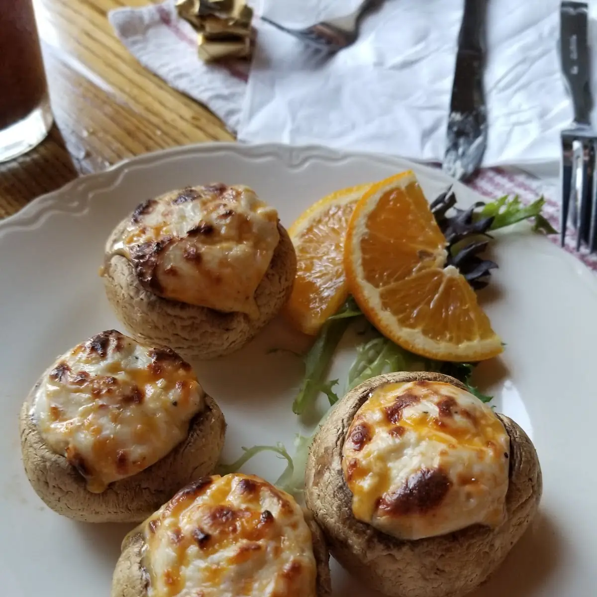 Mill Stuffed Mushrooms