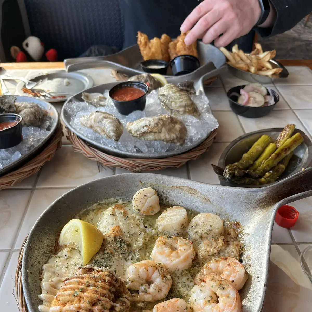Baked Seafood Platter