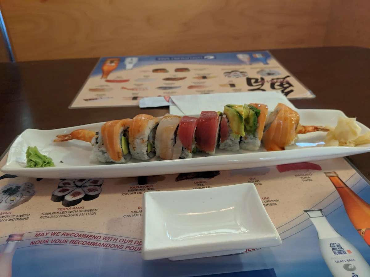 Rainbow Roll, Toji Sushi