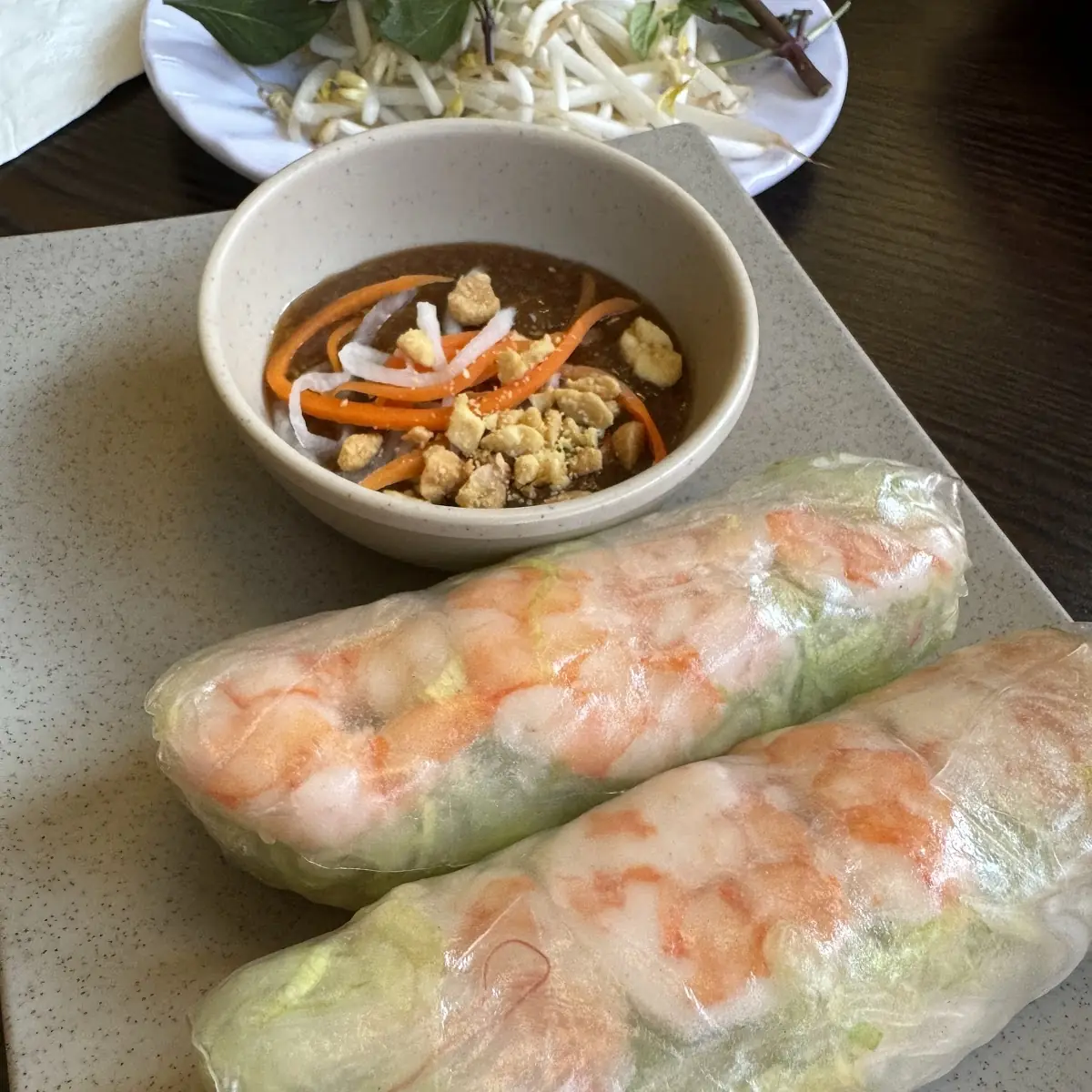 Shrimp & Pork Spring Rolls