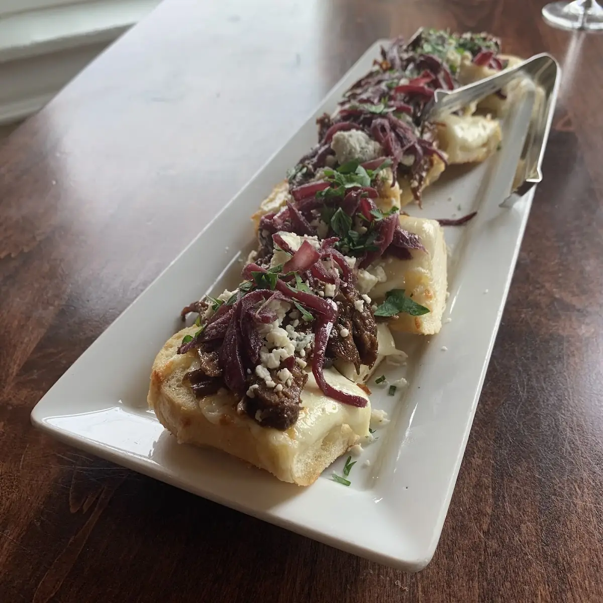 Braised Beef Bruschetta